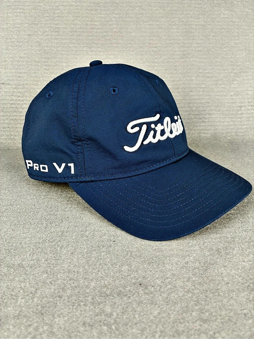 Titleist Tour Performance Pro V1 Golf Hat Adjustable Blue Navy